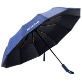 Grand parapluie pliant automatique pour pluie et soleil, parapluie de voyage coupe-vent avec protection UV, ouverture et fermeture automatiques, compact pour hommes et femmes