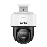 CPT500 - Caméra de Surveillance PT Mini PoE 3K, Vision Nocturne à Lumière Double Intelligente, Panoramique à 345° et Inclinaison à 80°, Détection Humaine et Suivi Automatique Lite, Audio Bidirectionnel, Résolution 3072x1728 à 20 ips