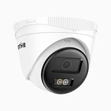 C500 - Caméra de Surveillance extérieure PoE 3K, Vision nocturne intelligente à double éclairage, 3072 × 1728 à 20 ips, détection intelligente des personnes et des véhicules, microphone intégré, IP67