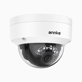 C500D - Caméra de surveillance dôme PoE extérieure 3K, vision nocturne couleur et infrarouge, 3072 × 1728 à 20 ips, détection intelligente des personnes et des véhicules, microphone intégré, IP67