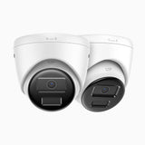 C300 – Lot de 2 2K 3MP Caméra IP de Surveillance PoE extérieure, vision nocturne EXIR 2.0, détection de mouvement, H.265+, étanchéité IP67