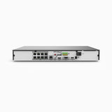 ANP800 - Enregistreur réseau (NVR) PoE H.265+ 12MP à 8 canaux, bande passante sortante maximale de 160 Mbps, capacité de décodage 12MP sur 2 canaux, soutien la détection de présence humaine et de véhicules, détection de périmètre