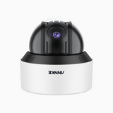 CZ425X - Caméra de Surveillance extérieure PoE dôme 4MP, 25X zoom optique, IK10 anti-vandalisme, objectif 4,8-120 mm, analyse intelligente du comportement, vision nocturne couleur, prise en charge des sirènes externes