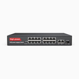 H800 - Kit de surveillance PoE 4K à 32 canaux avec 16 caméras, vision nocturne en couleur et infrarouge, Détection de personnes et de véhicules, Microphone intégré, Champ de vision de 96°, RTSP et ONVIF pris en charge, Switch PoE 16 ports inclus