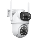 ANNKE 4MP(2MP+2MP) Caméra Surveillance Extérieur à Double Objectif, 360° PTZ, Auto Suivi, Vision Nocturne Couleur, 2,4/5 GHz Wi-FI, Audio Bidirectionnel, Détection PIR, Alimentation Plug-in, IP66