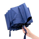 Grand parapluie pliant automatique pour pluie et soleil, parapluie de voyage coupe-vent avec protection UV, ouverture et fermeture automatiques, compact pour hommes et femmes