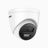 C800 - Caméra de Surveillance extérieure PoE 4K, vision nocturne en couleur et infrarouge, Détection Personne-Véhicule, Microphone intégré, Champ de vision de 96°, IP67, RTSP pris en charge, Version améliorée