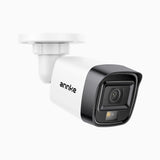 C500 - Caméra de Surveillance extérieure PoE 3K, Vision nocturne intelligente à double éclairage, 3072 × 1728 à 20 ips, détection intelligente des personnes et des véhicules, microphone intégré, IP67