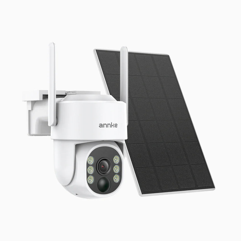 Caméra WiFi Intérieure ANNKE 2K – 360°, Vision Nocturne, Audio Bidirectionnel, Détection IA – Pour Bébé, Animaux, Maison