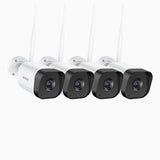 Caméra sans fil 8MP, compatible avec le système NVR sans fil WS800