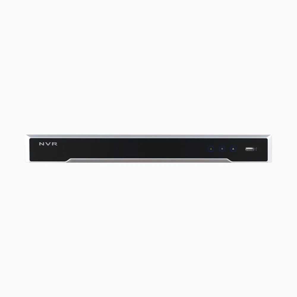 4K 8 Channel Non-PoE NVR, Up to 32MP Resolution, USB 3.0 Interface, Supports Thermal/Fisheye/People Counting/Heatmap/ANPR Cameras