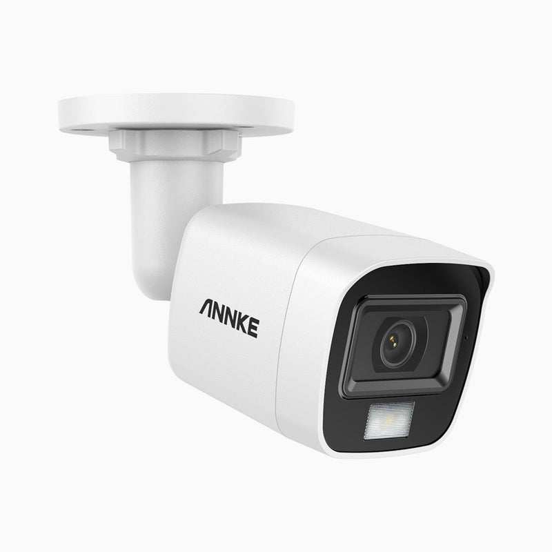 ADL500 - Caméra de sécurité CCTV filaire à double lumière, f/1.2 Super Ouverture, signal de sortie 4-en-1, microphone intégré, IP67 résistant aux intempéries