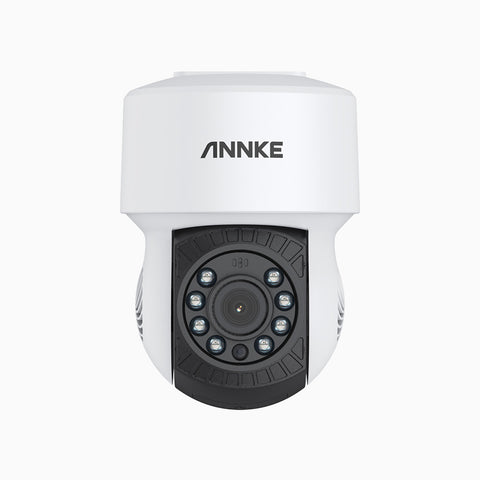APT200 - Caméra de surveillance dôme filaire 1080p, orientation sur 350° et inclinaison sur 90°, vision nocturne infrarouge à 100 pieds, étanche IP65
