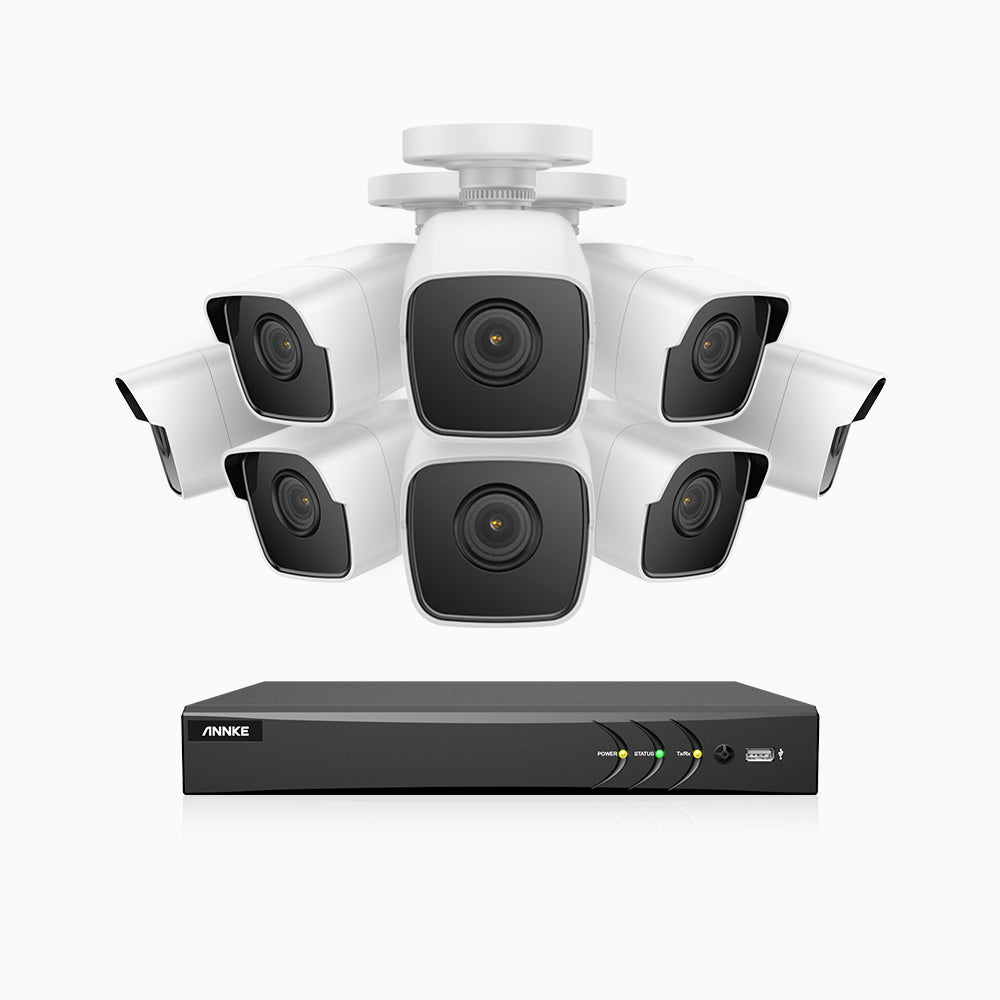 ANNKE E500 System - 8 Channel 5MP Super HD Security Camera System