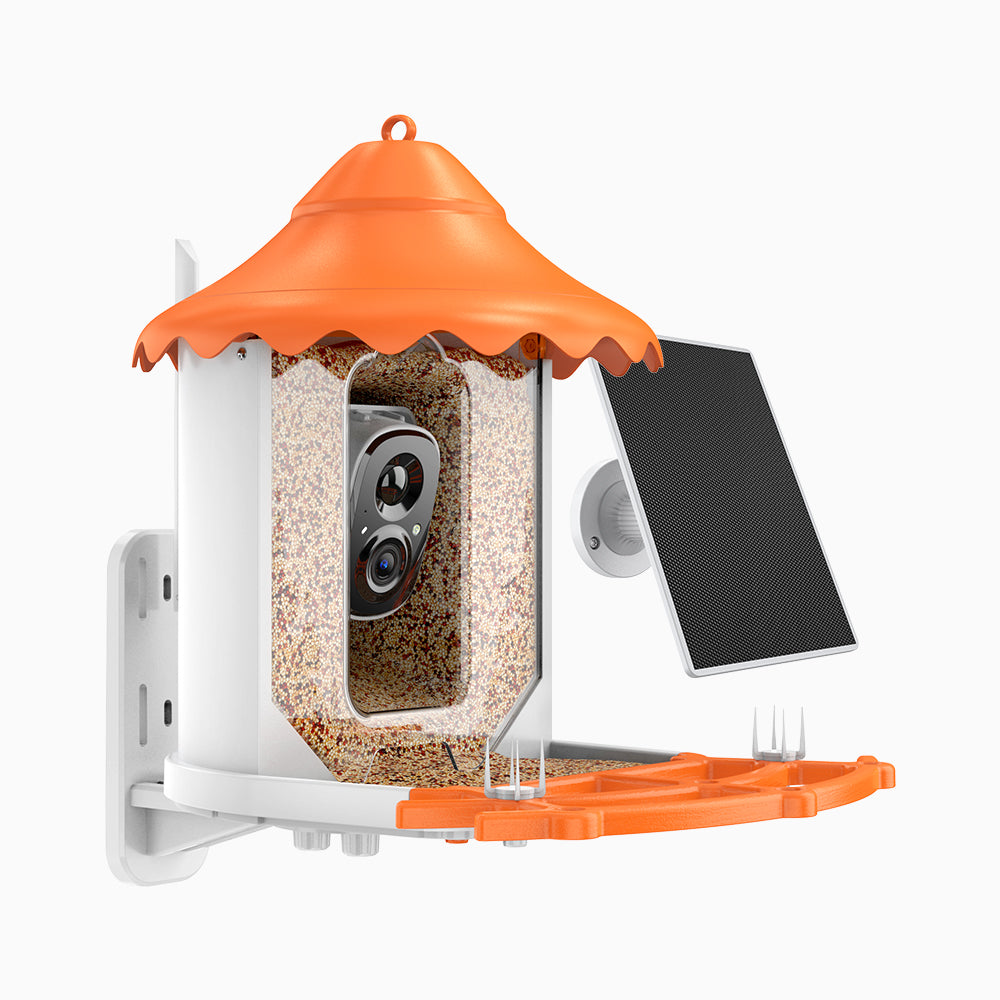 Mangeoire à oiseaux avec caméra, Netvue Birdfy Smart Bird Feeder