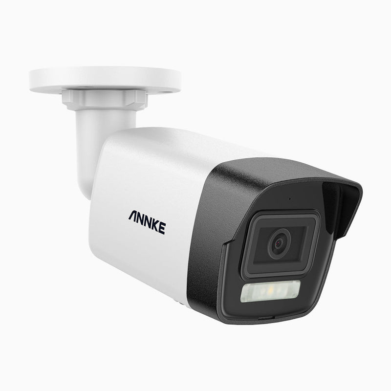 AC500 - Caméra de Surveillance extérieure PoE 3K, vision nocturne en couleur et infrarouge, résolution 3072*1728, ouverture f/1.6 (0.005 Lux), détection humaine et véhicule, microphone intégré, IP67