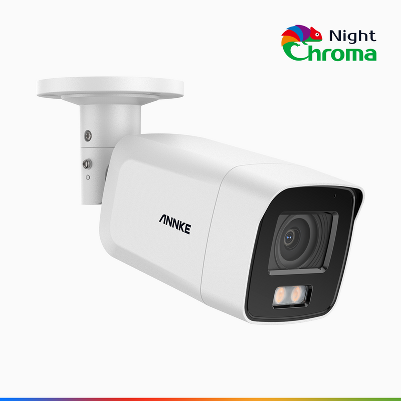 Camera de surveillance intelligente avec détecteur de mouvement 4K