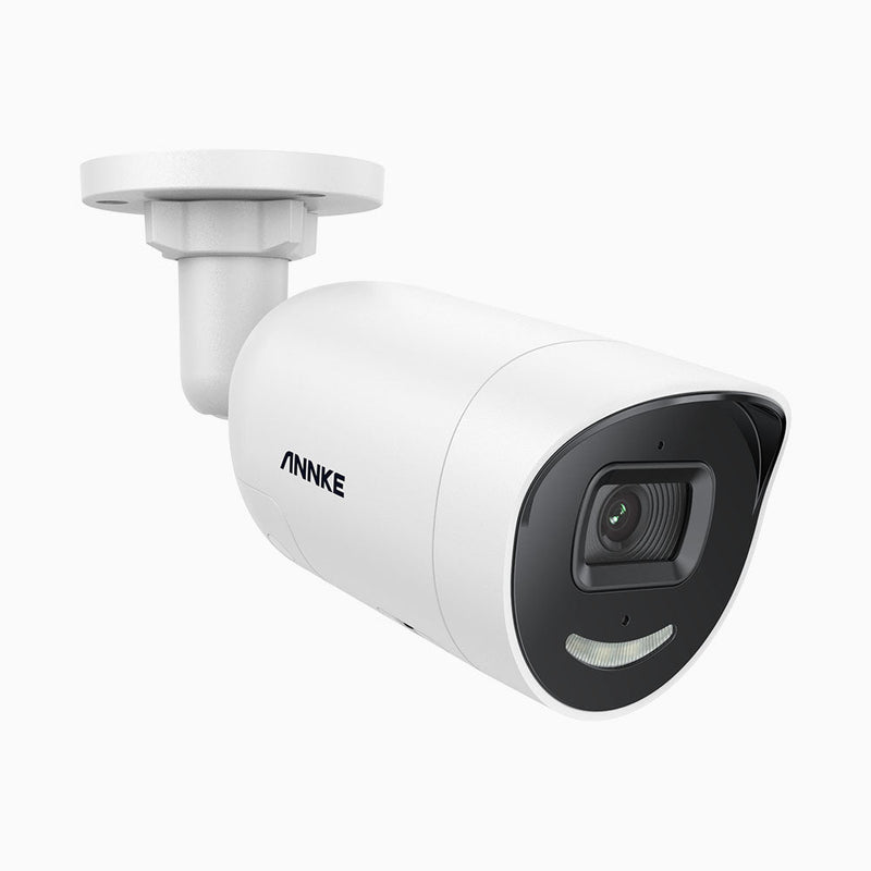 AC800 - Caméra de sécurité extérieure PoE 4K, capteur BSI de 1/1,8
