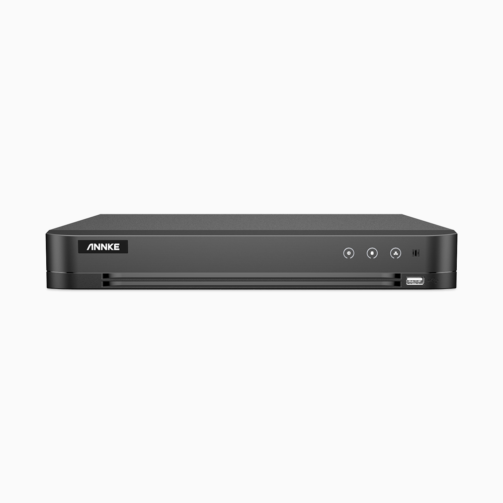 Enregistreur DVR 4K 16 canaux, Détection de personnes et de véhicules, H.265+, Prend en charge 2x 8 To SATA, Prend en charge 16 caméras BNC et 2 caméras IP